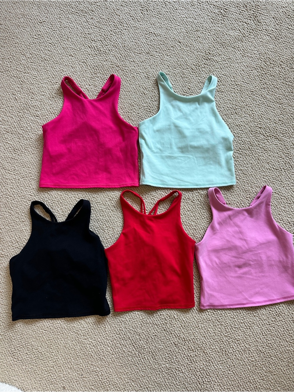 All in Motion (Target) Girls Athletic Tank (Lot of 5) Girls Medium (8)